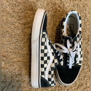 Vans Checkered Low-rise shoes unisex